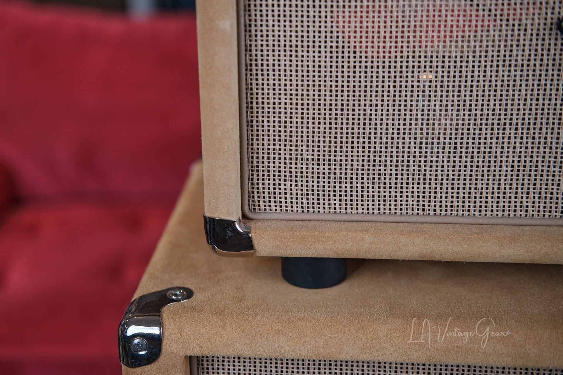 Two Rock TS-1 Head and Cab - In Golden Suede with NOS Tubes! - Image 5