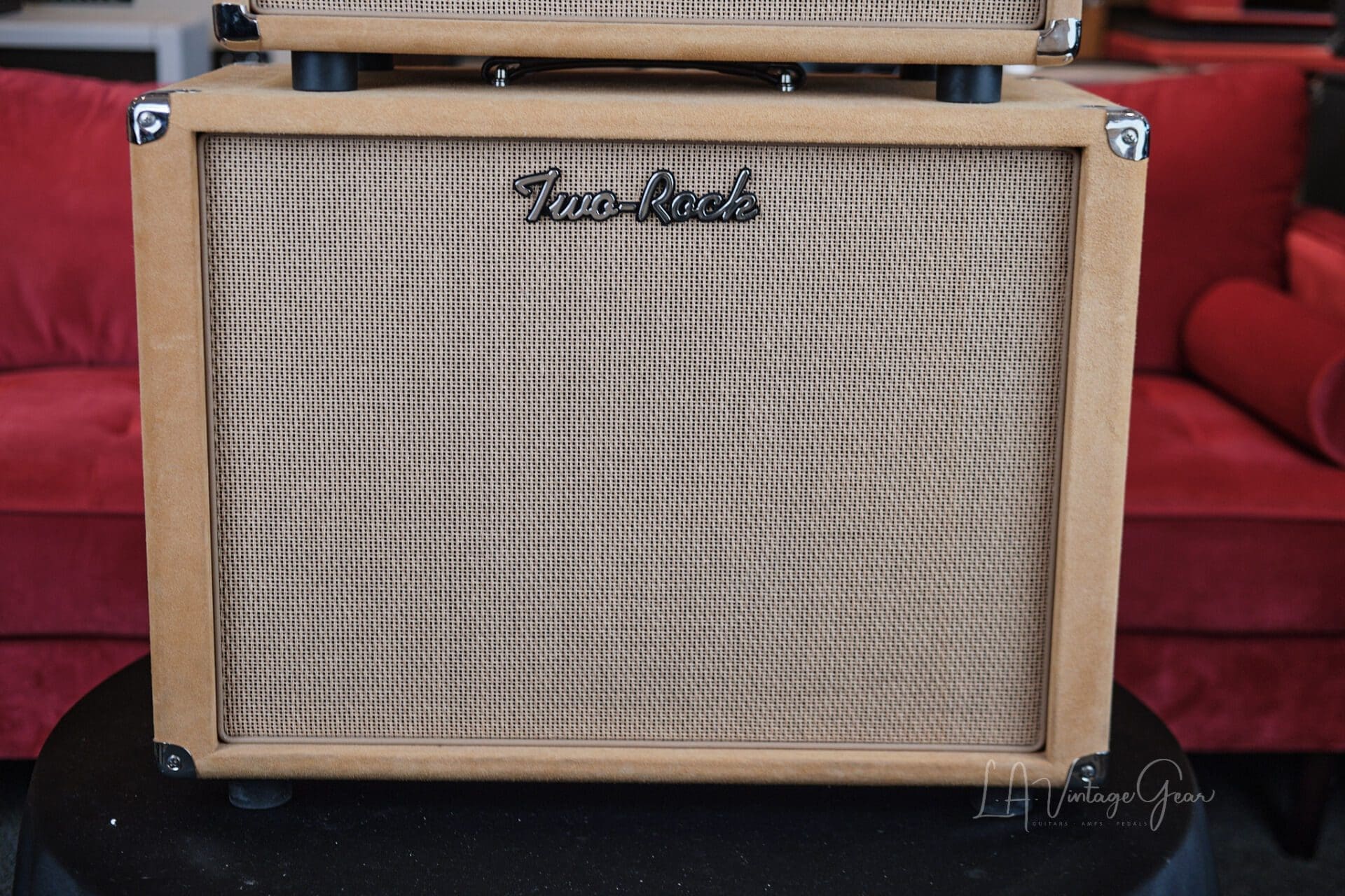 Two Rock TS-1 Head and Cab - In Golden Suede with NOS Tubes! - Image 7