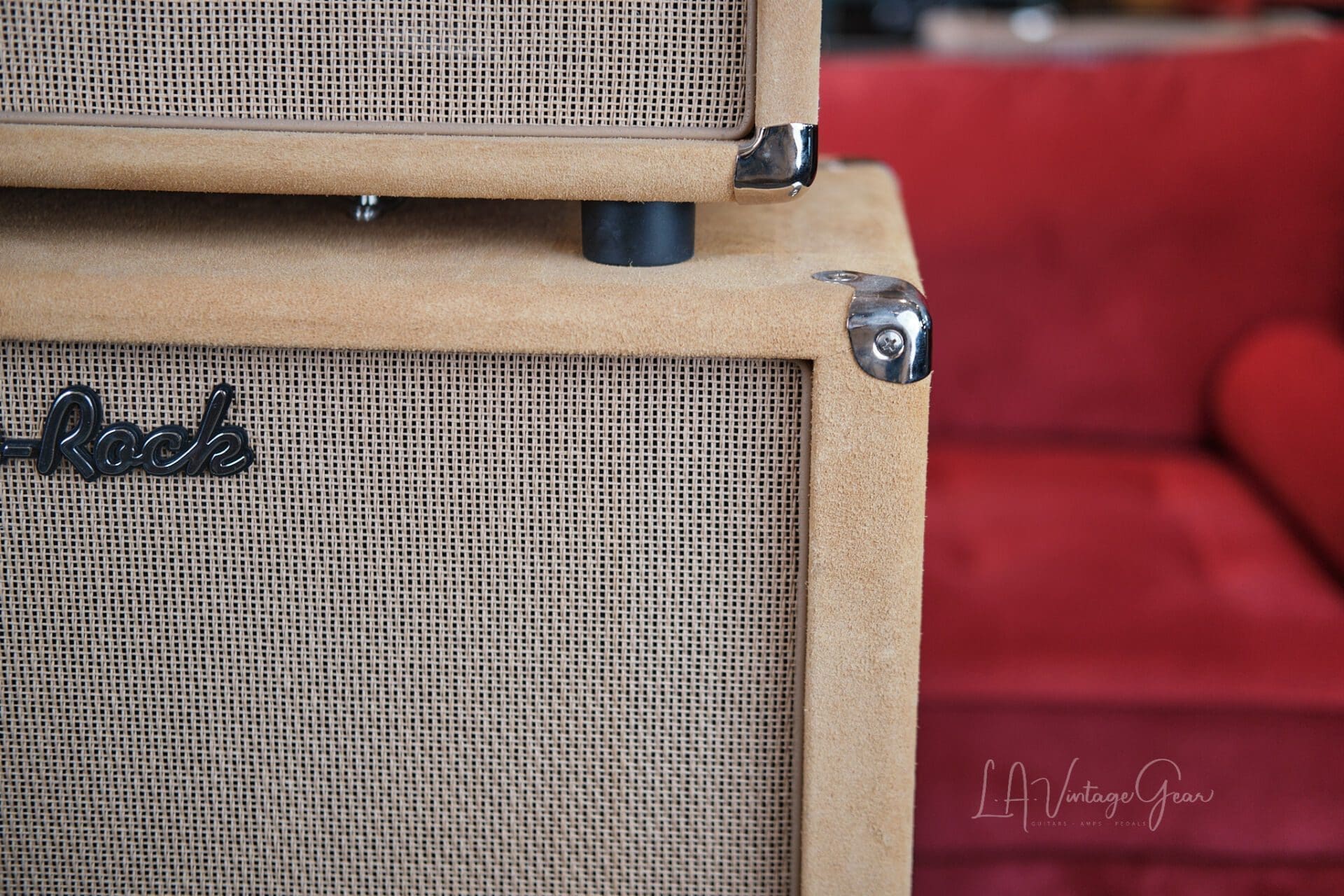 Two Rock TS-1 Head and Cab - In Golden Suede with NOS Tubes! - Image 9