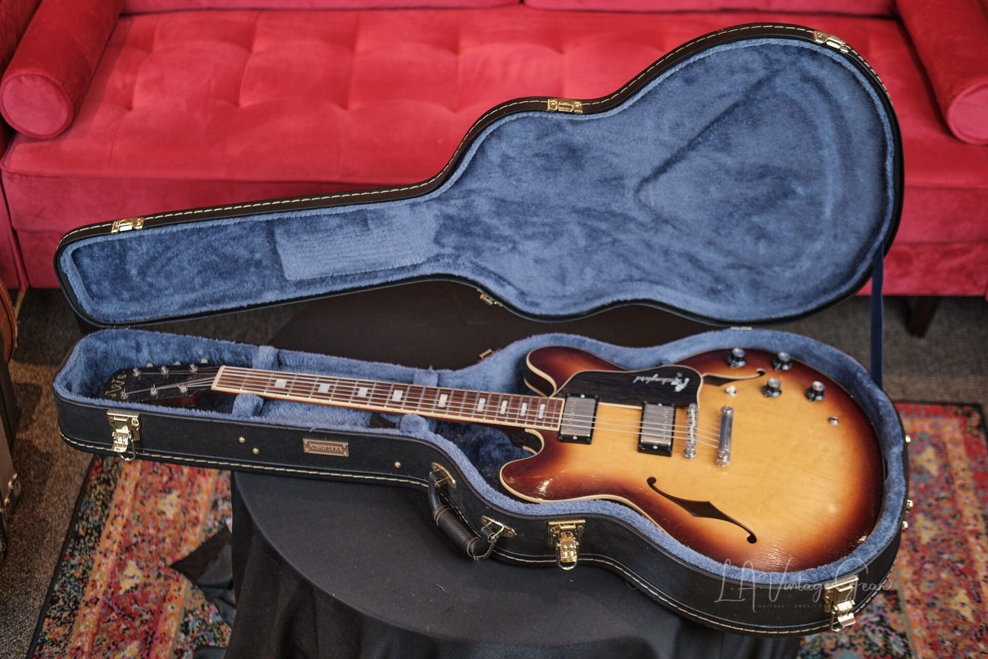 Josh Williams ‘Mockingbird’ JWGM-125 Semi-Hollowbody Electric Guitar- With Ron Ellis Pickups! - Image 9