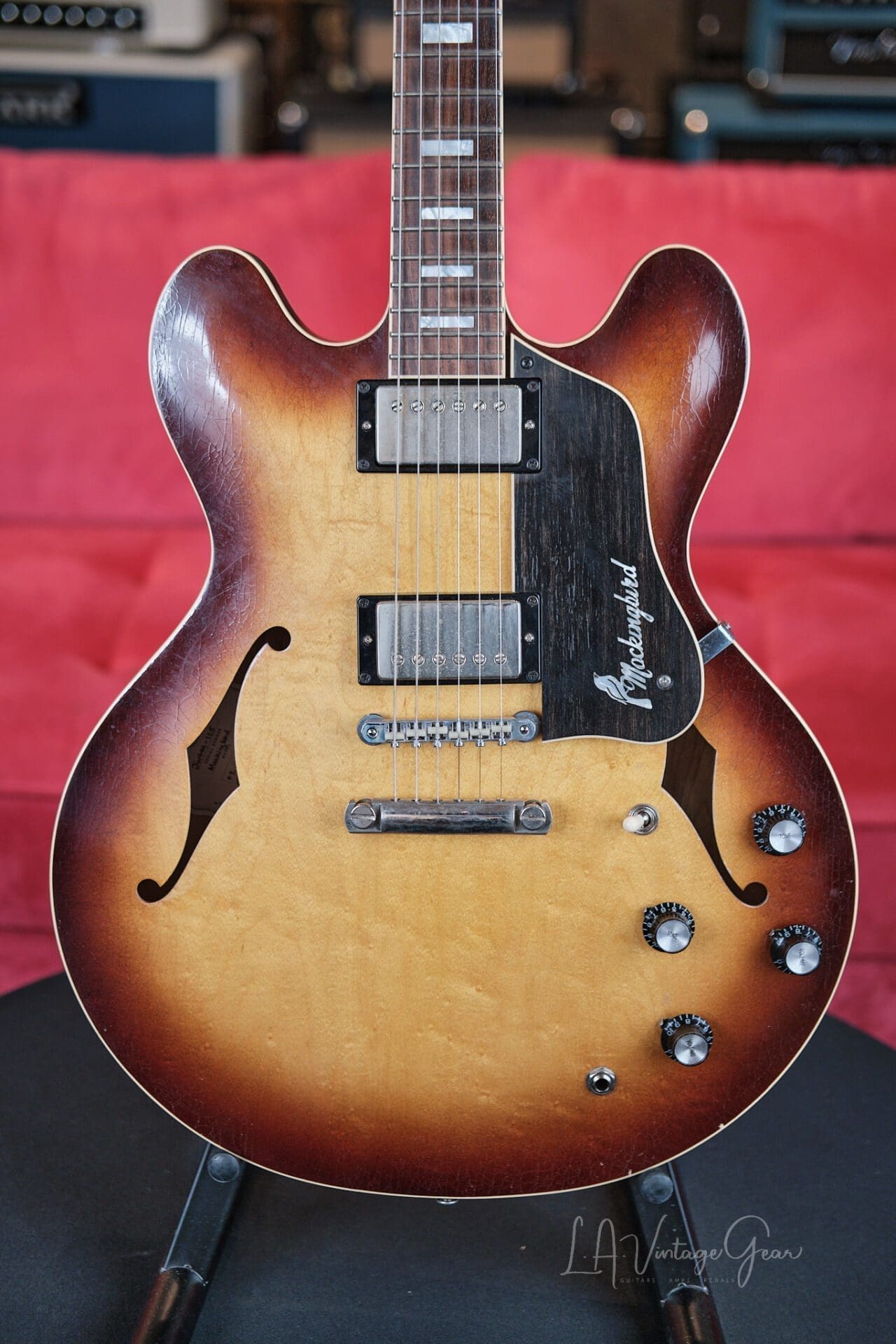 Josh Williams ‘Mockingbird’ JWGM-125 Semi-Hollowbody Electric Guitar- With Ron Ellis Pickups! - Image 2