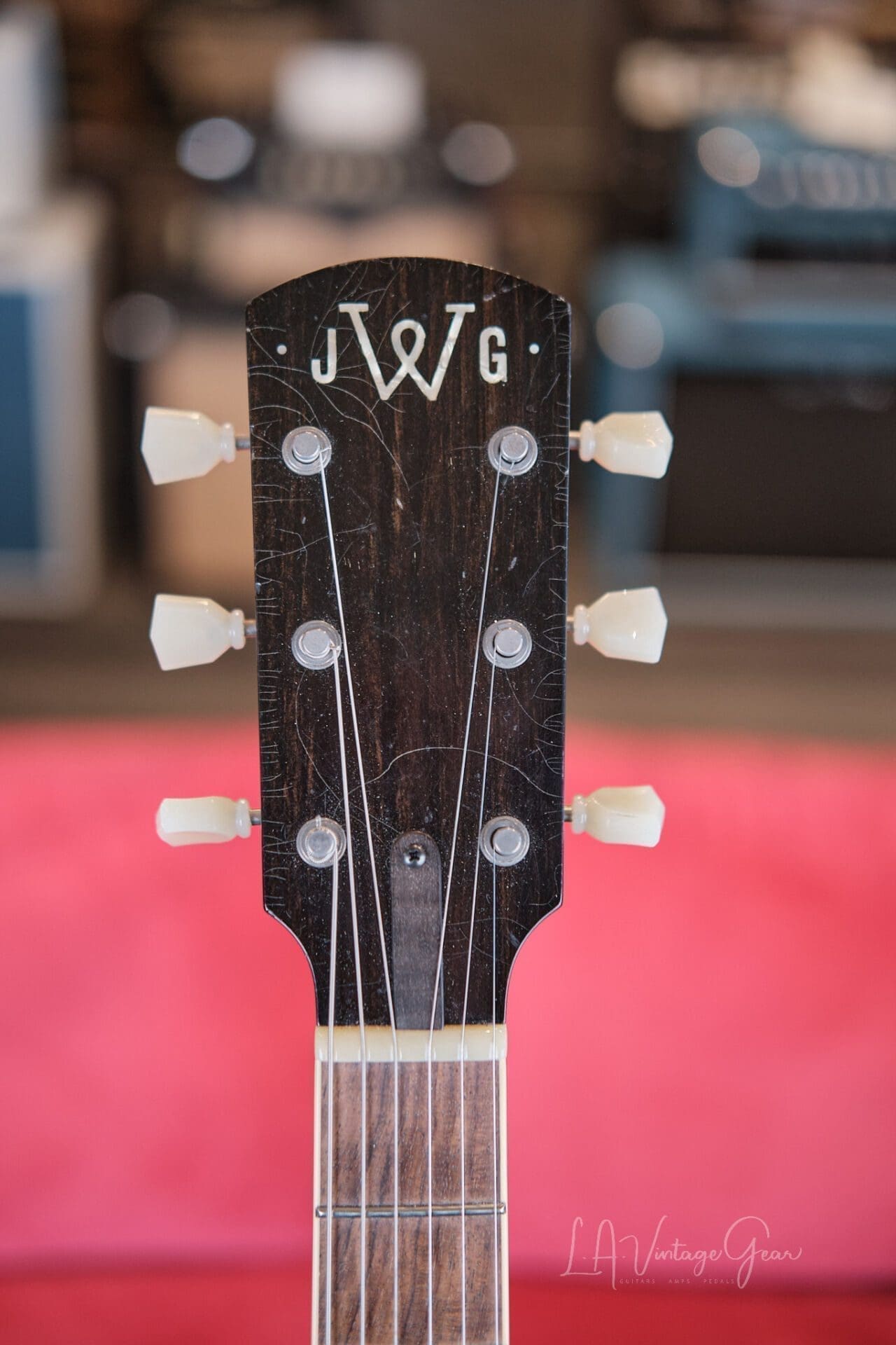 Josh Williams ‘Mockingbird’ JWGM-125 Semi-Hollowbody Electric Guitar- With Ron Ellis Pickups! - Image 4