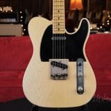 M.B. Guitars ’52-T Blackguard – In A White Blonde Finish, Just In W/ Video!
