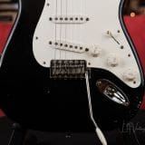 Mario Martin “Model S” Electric Guitar – Relic’d Black Finish & Arcane Pickups!