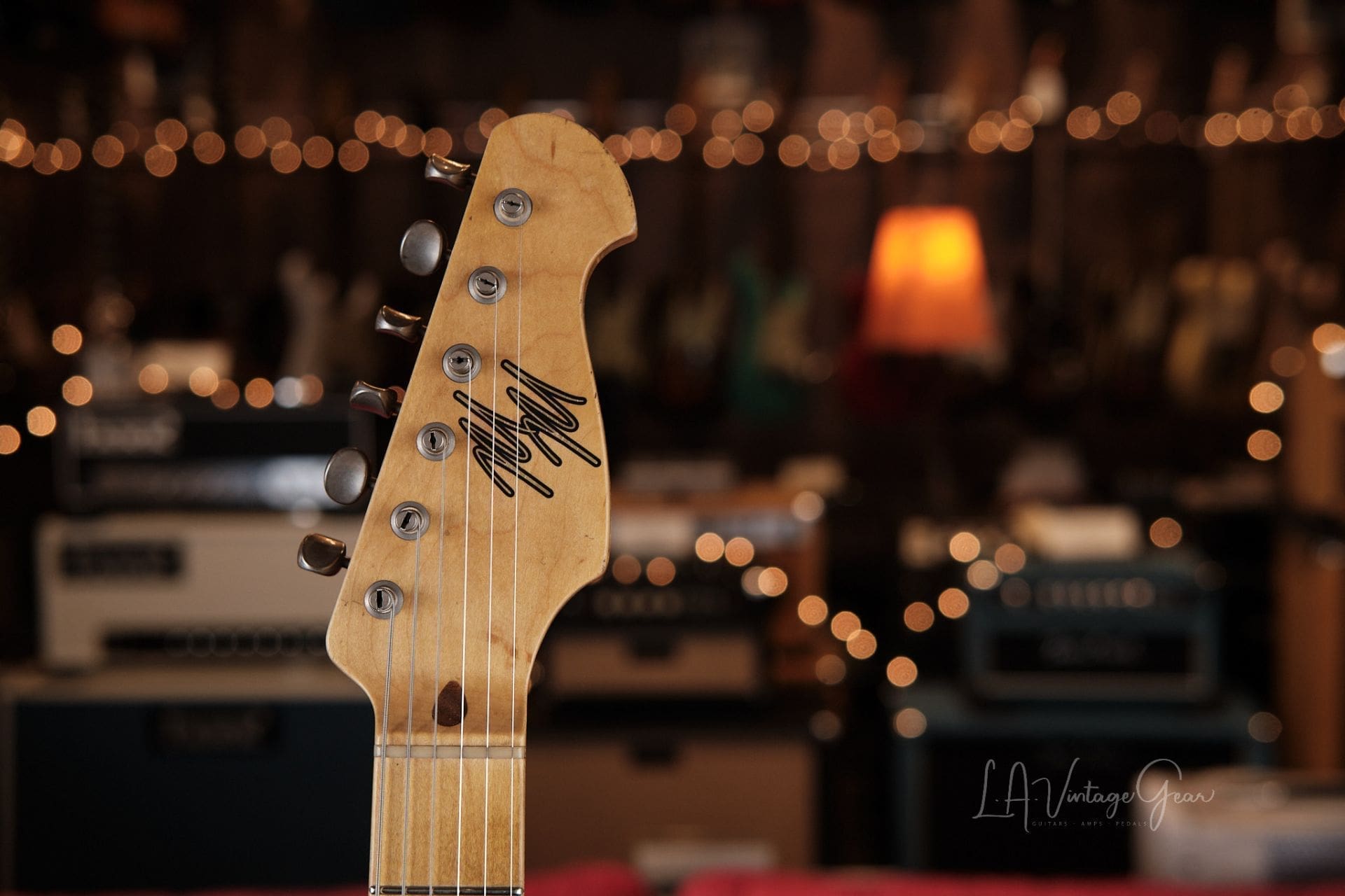 Mario Martin "Model S" Electric Guitar - Relic'd Black Finish & Arcane Pickups! - Image 6