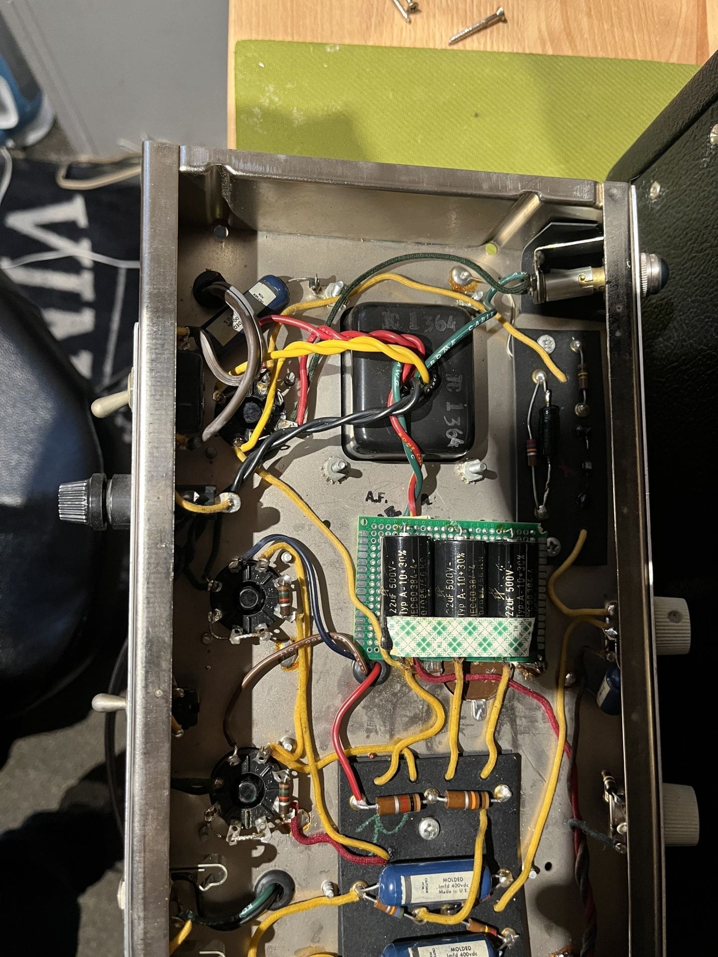 Fender 1964 Princeton "Tuxedo" Guitar Amplifier 6G2 - Awesome Low Power Combo! - Image 24