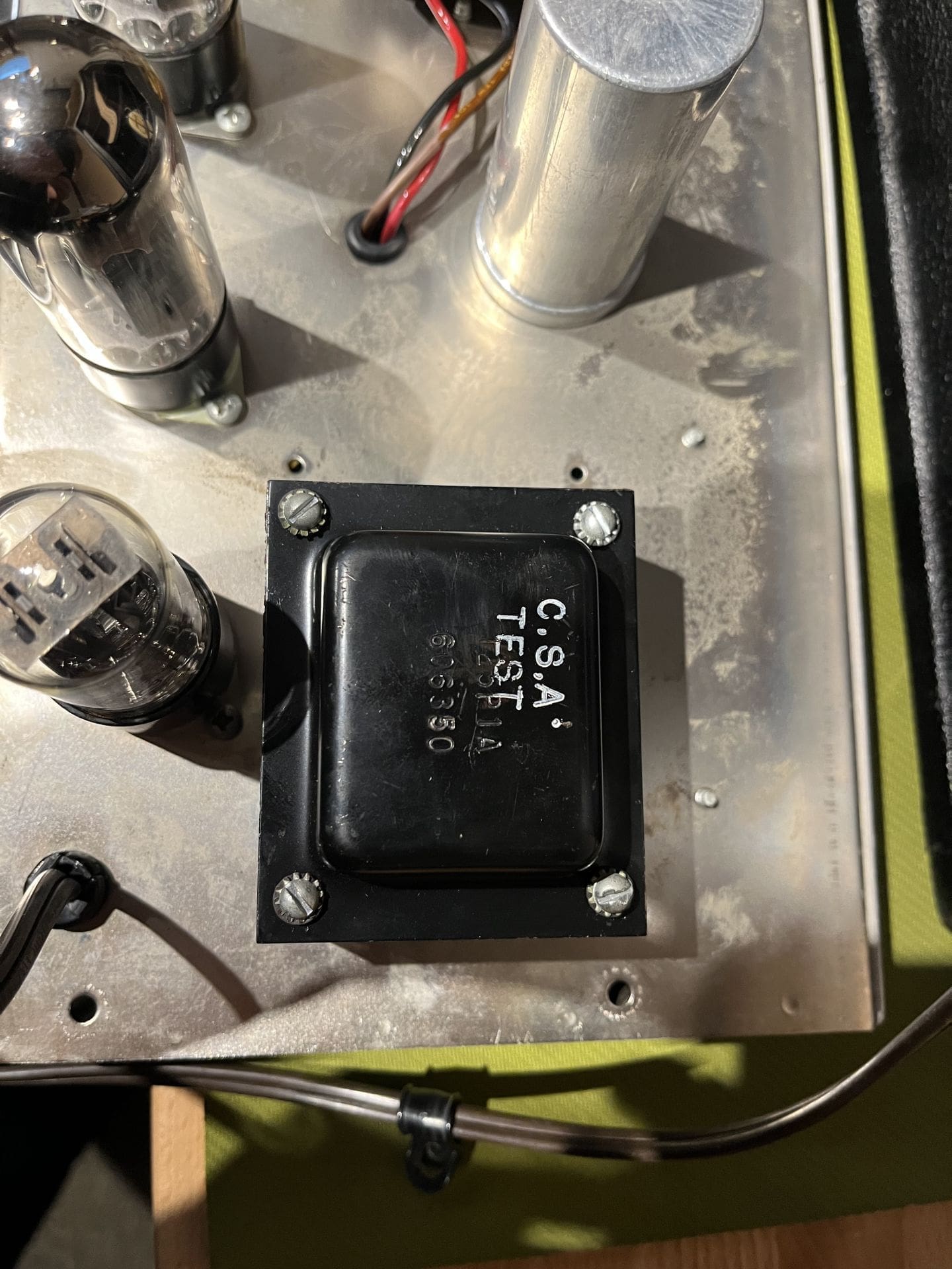 Fender 1964 Princeton "Tuxedo" Guitar Amplifier 6G2 - Awesome Low Power Combo! - Image 25