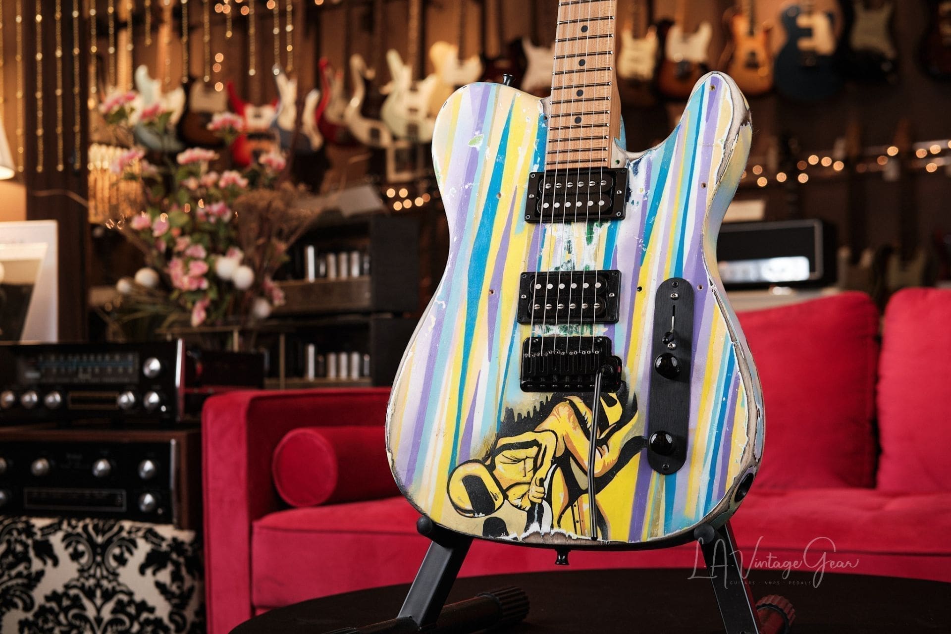 Suhr Andy Wood HH - In a Custom Relic Finish! - Image 3