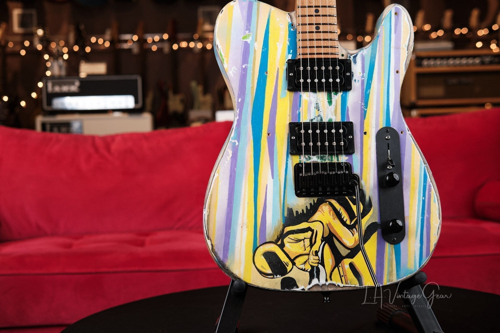 Suhr Andy Wood HH - In a Custom Relic Finish! - Image 4