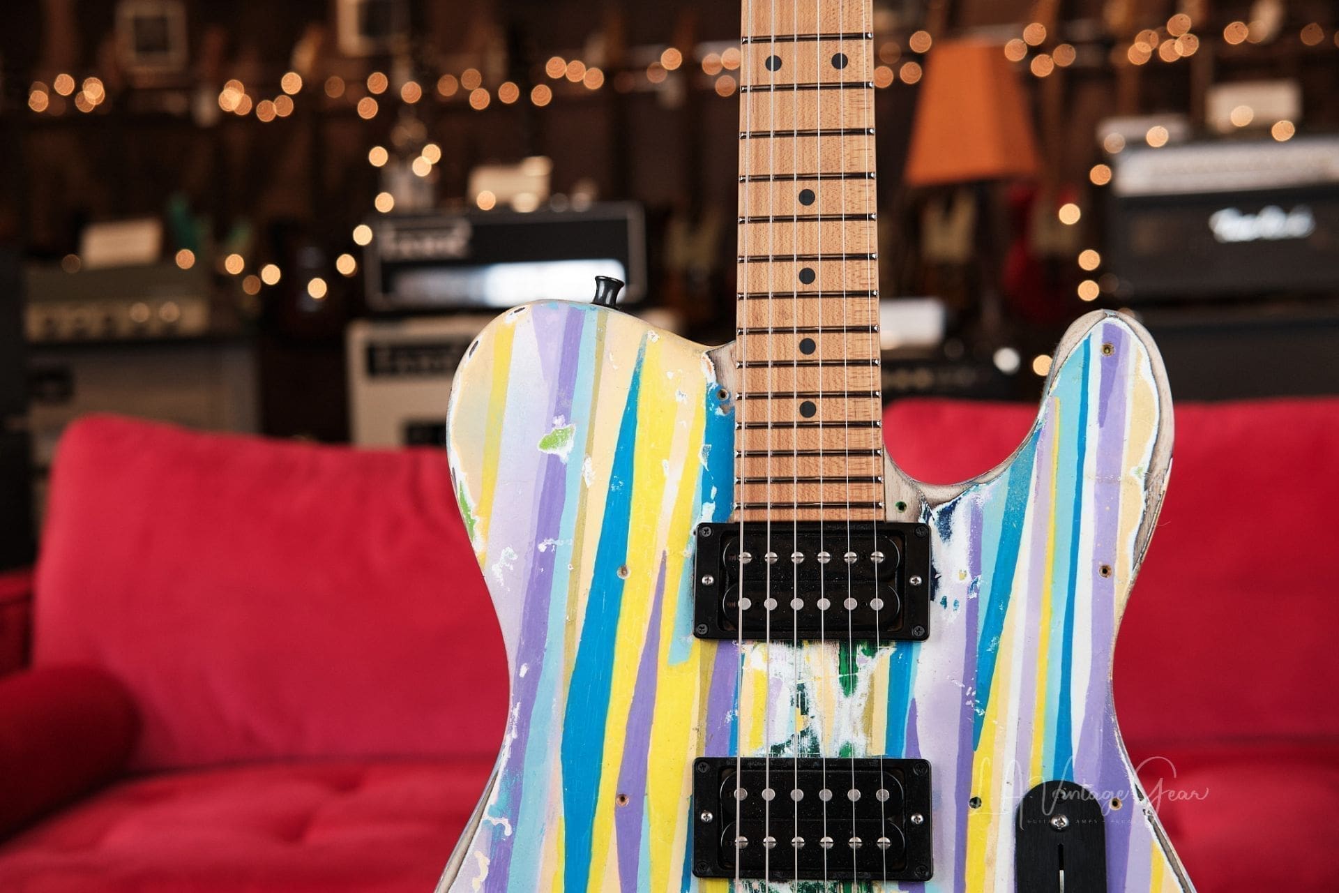 Suhr Andy Wood HH - In a Custom Relic Finish! - Image 5