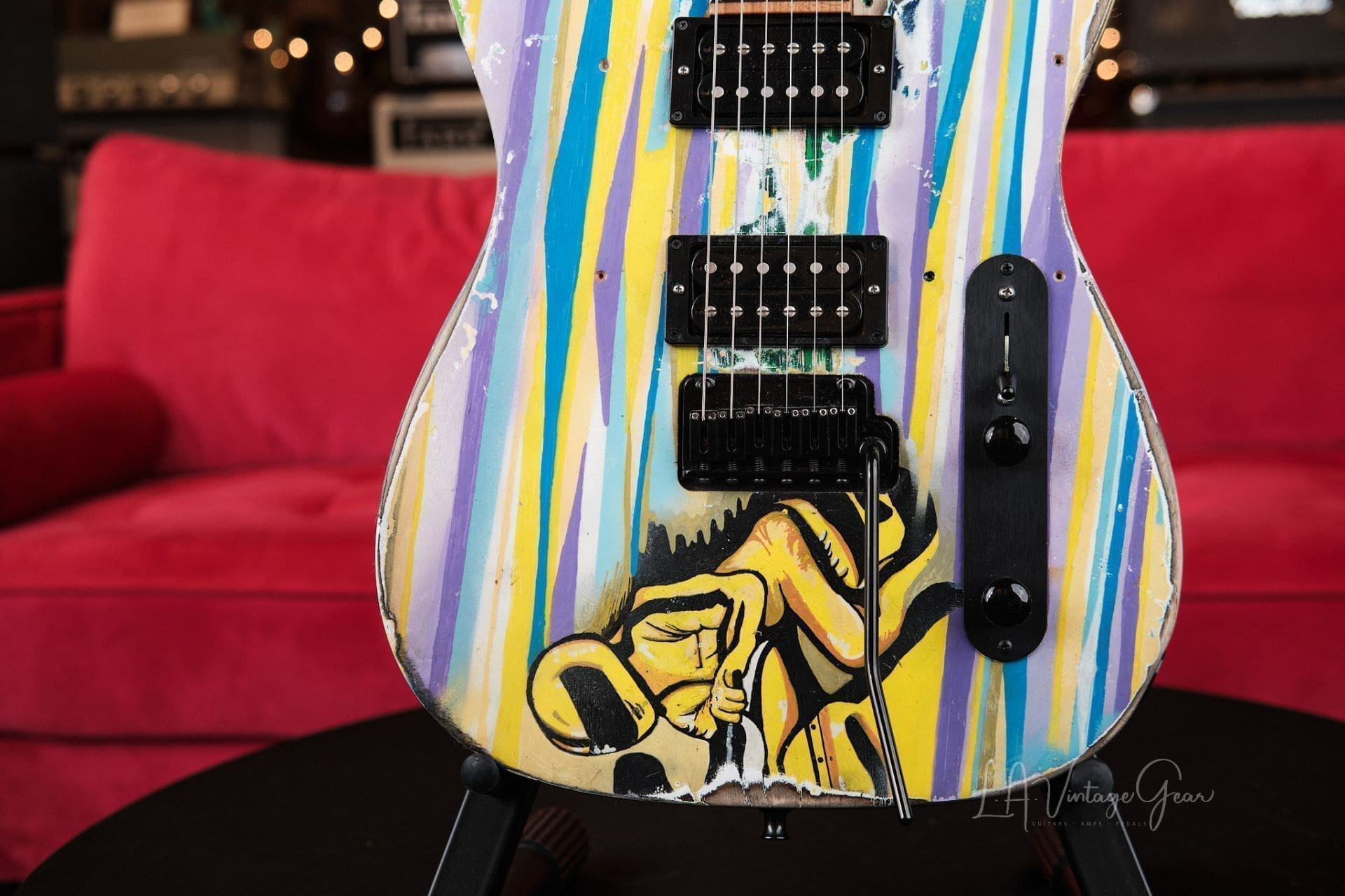 Suhr Andy Wood HH - In a Custom Relic Finish! - Image 6