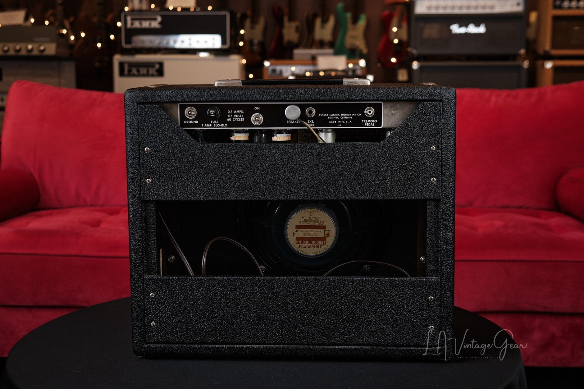 Fender 1964 Princeton "Tuxedo" Guitar Amplifier 6G2 - Awesome Low Power Combo! - Image 14