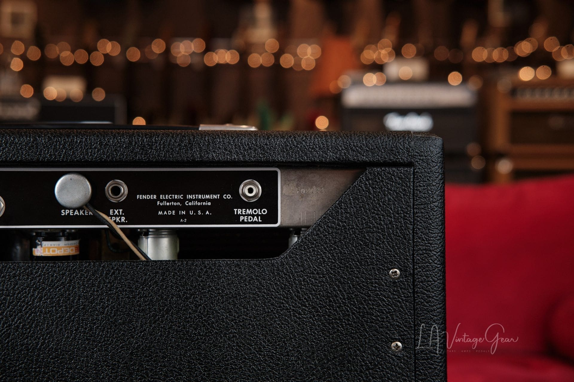 Fender 1964 Princeton "Tuxedo" Guitar Amplifier 6G2 - Awesome Low Power Combo! - Image 17