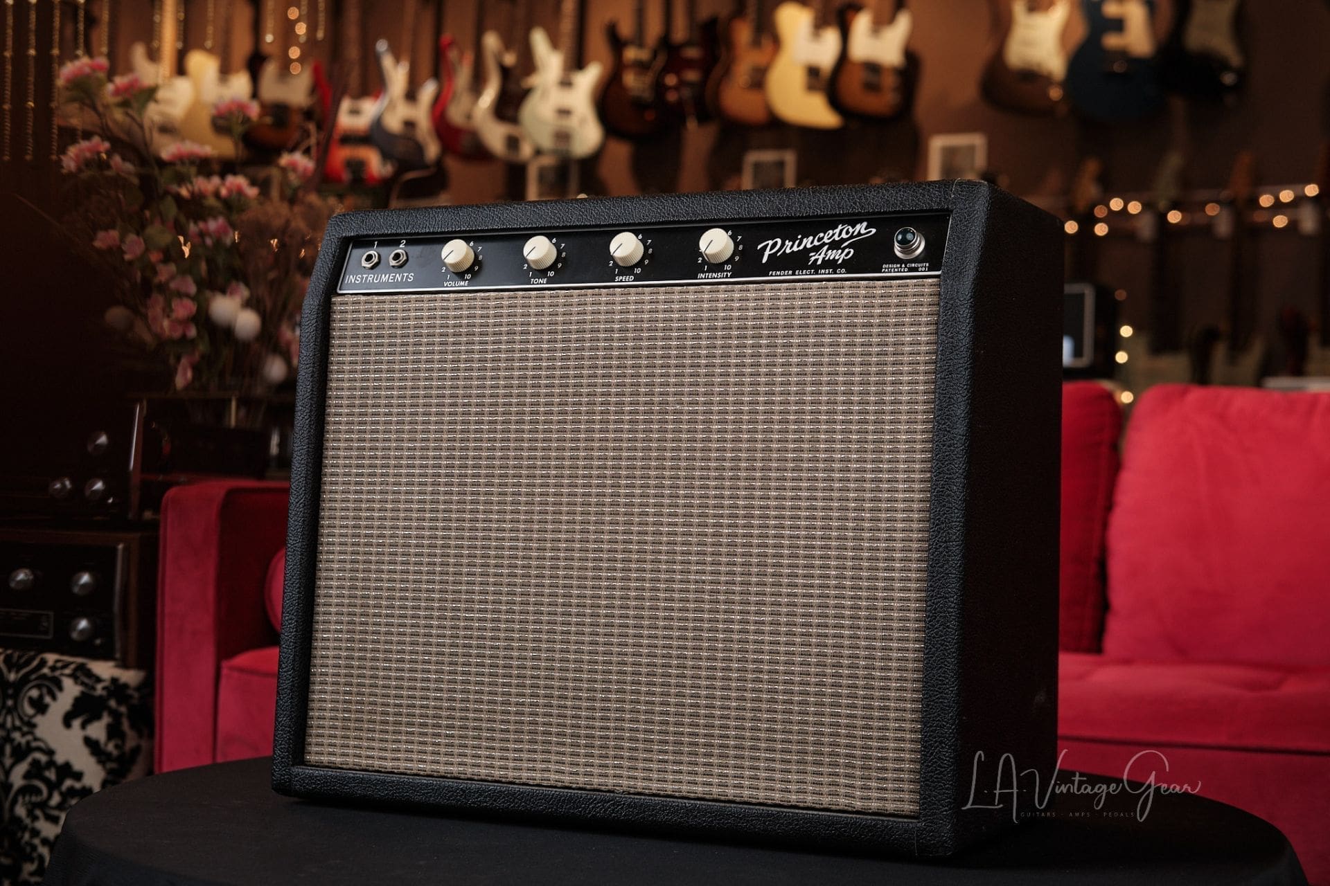Fender 1964 Princeton "Tuxedo" Guitar Amplifier 6G2 - Awesome Low Power Combo! - Image 3