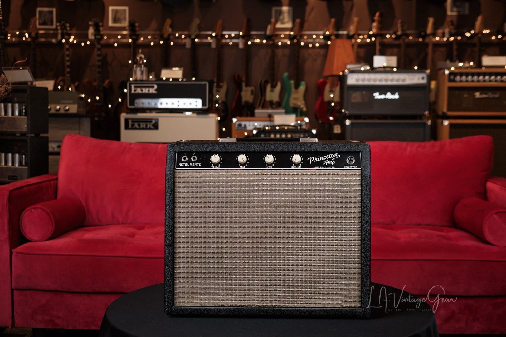 Fender 1964 Princeton "Tuxedo" Guitar Amplifier 6G2 - Awesome Low Power Combo!