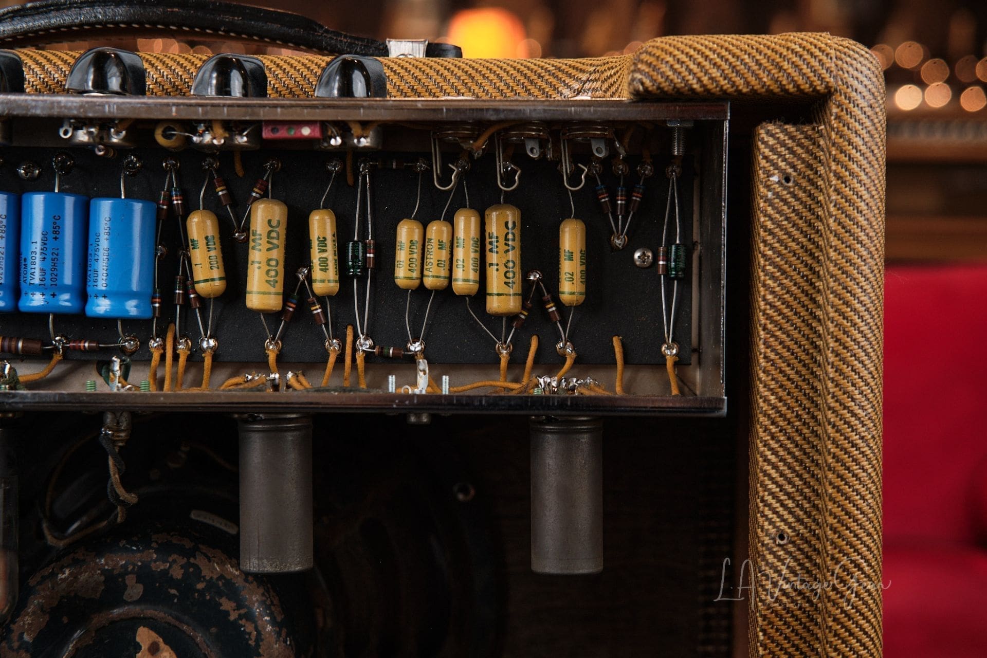 1960 Fender Tweed Vibrolux - Retolexed by Kerry Wright! - Image 16