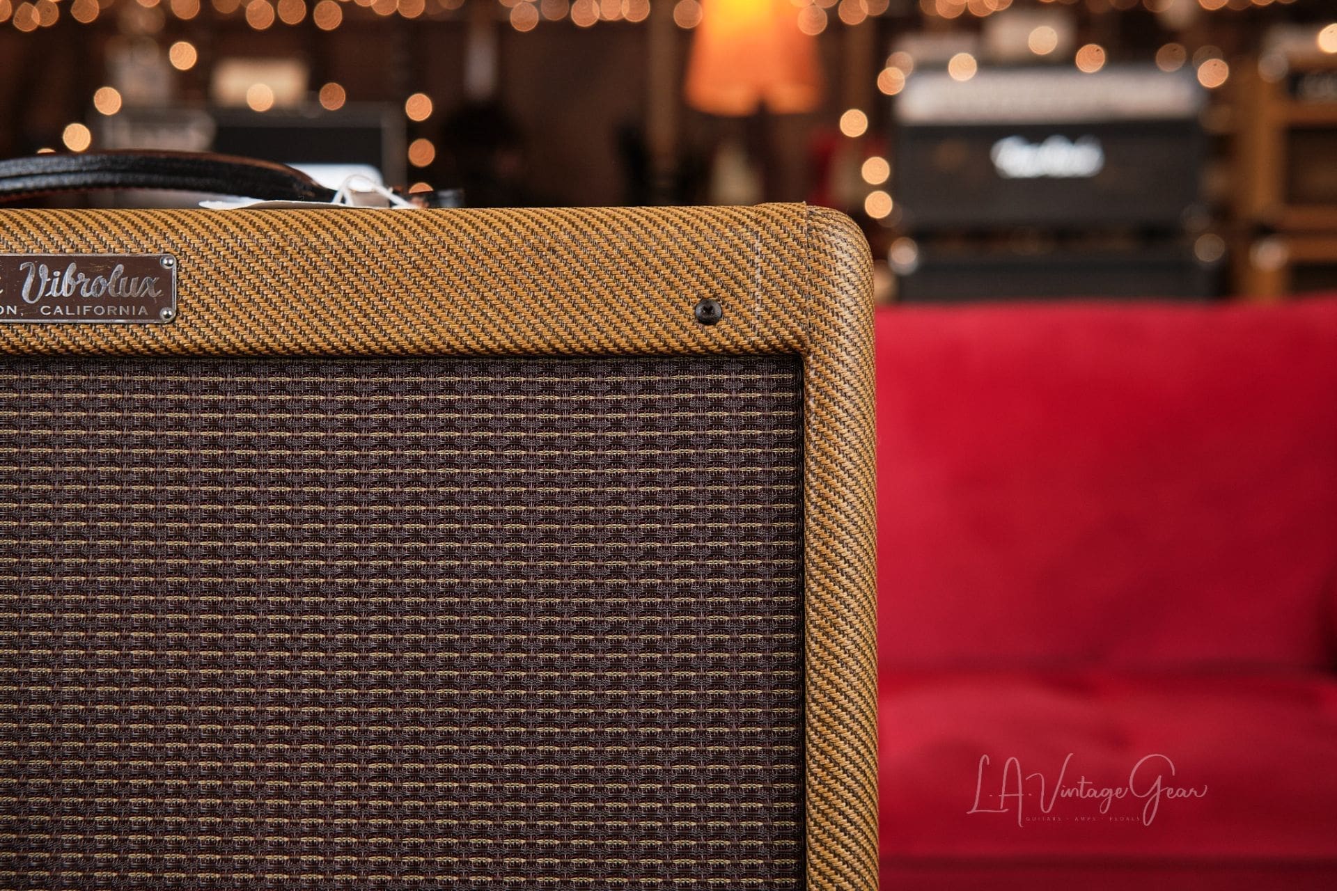 1960 Fender Tweed Vibrolux - Retolexed by Kerry Wright! - Image 4