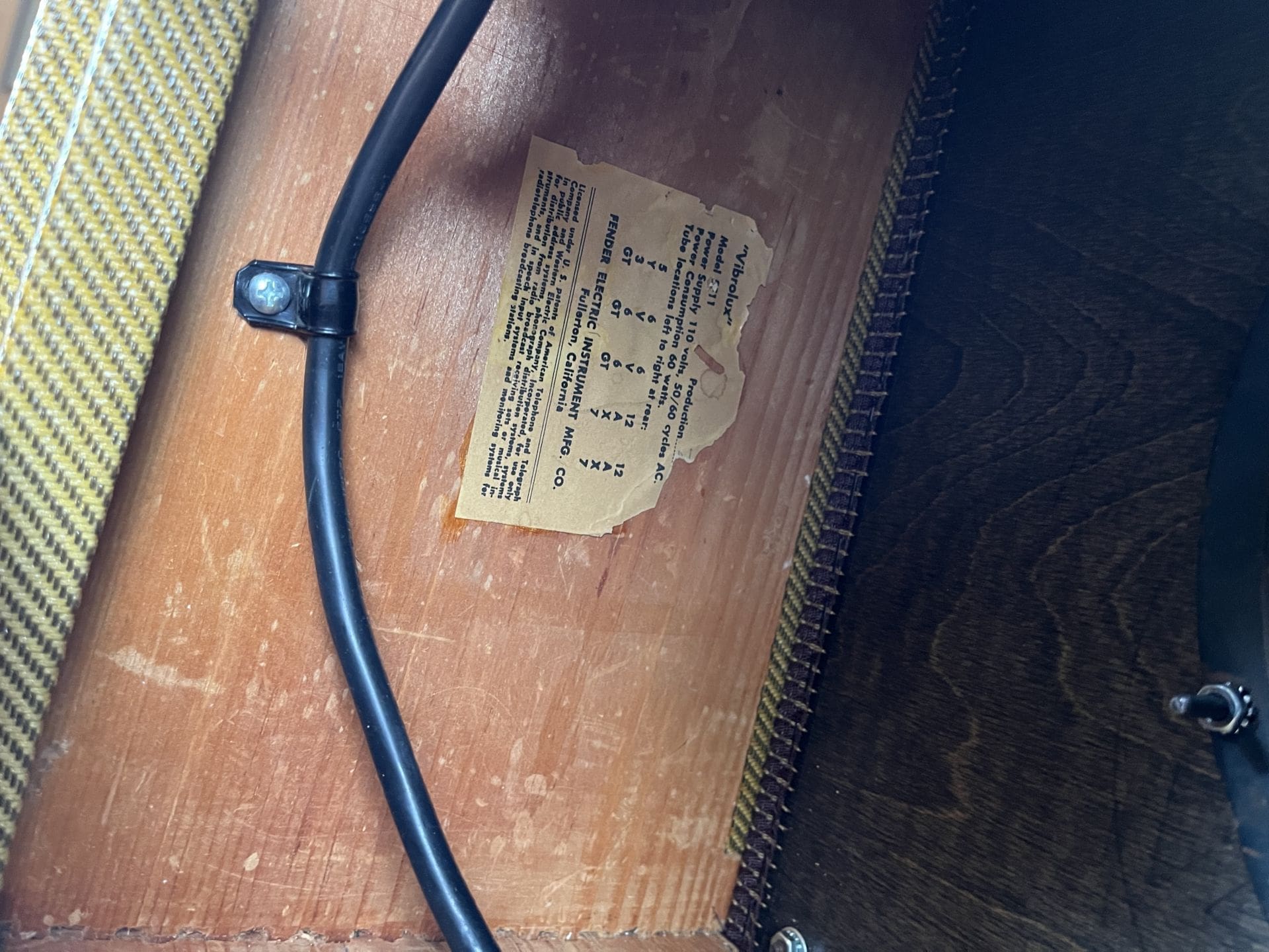 1960 Fender Tweed Vibrolux - Retolexed by Kerry Wright! - Image 21