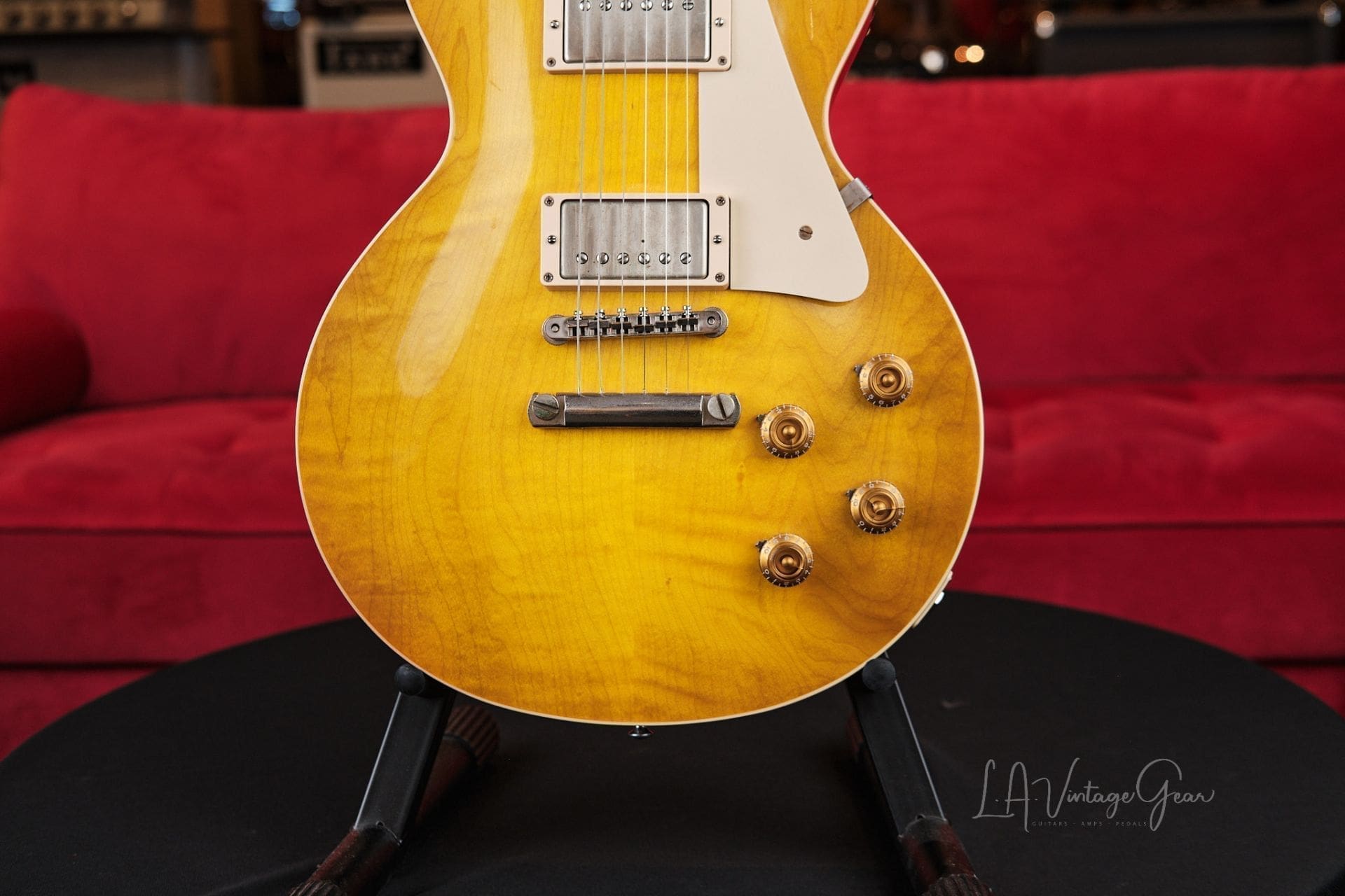 2014 Gibson Custom Shop 1958 Les Paul Standard Historic Reissue - In an Awesome Lemon Burst! - Image 4