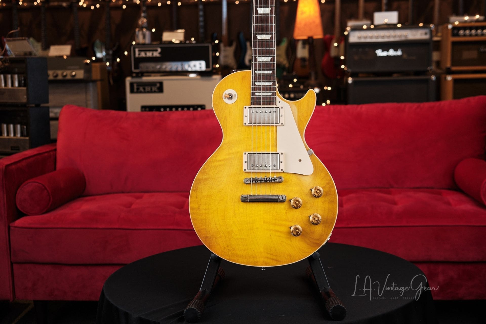 2014 Gibson Custom Shop 1958 Les Paul Standard Historic Reissue - In an Awesome Lemon Burst! - Image 2
