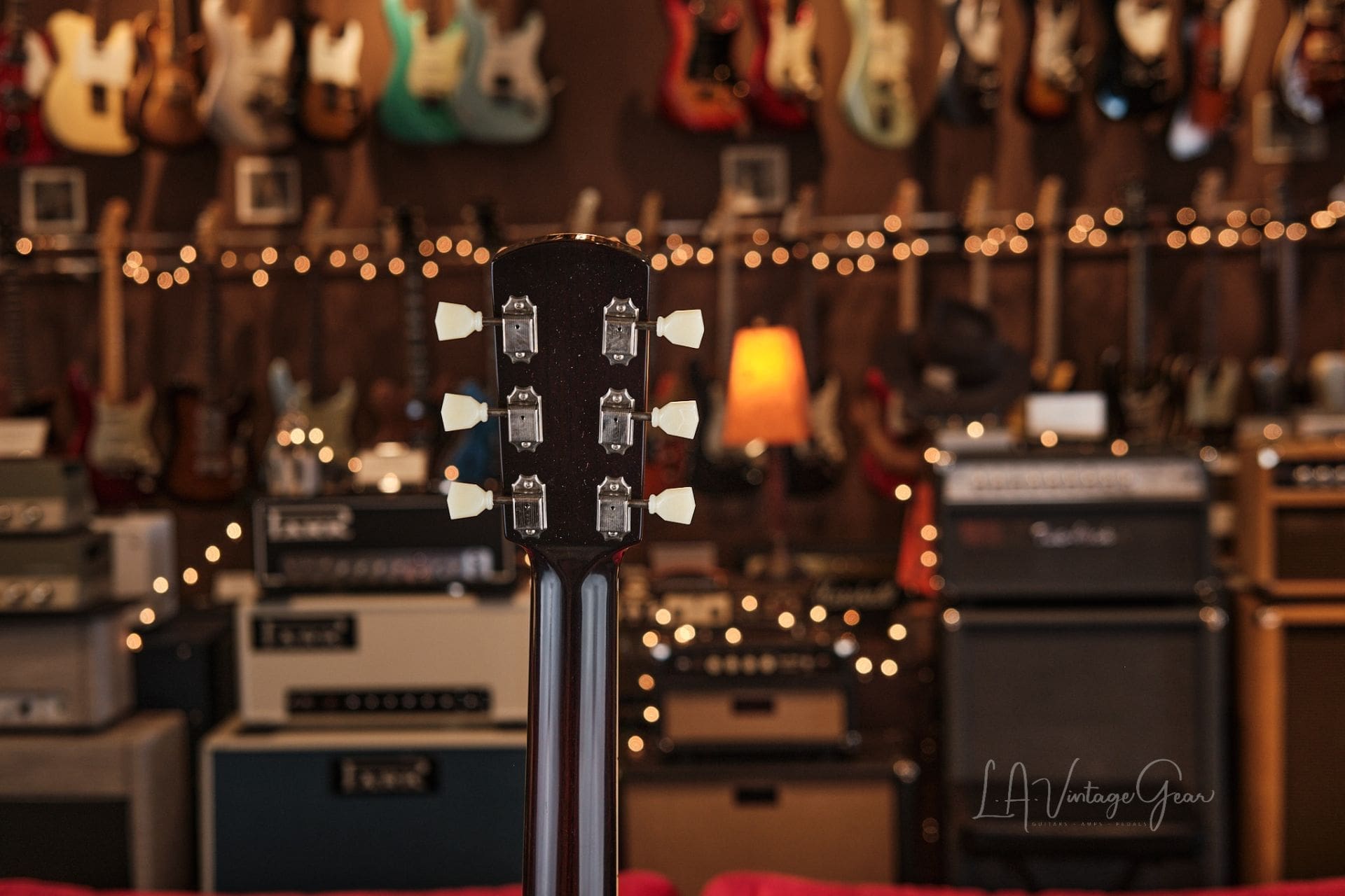 Josh Williams ‘Mockingbird’ JWG382 Semi-Hollowbody Electric Guitar- 59 Burst Finish & Ron Ellis Pickups! - Image 11