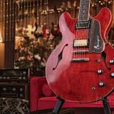 Josh Williams ‘Mockingbird’ JWG379 Semi-Hollowbody Electric Guitar- Vintage Cherry Finish & Ron Ellis Pickups!