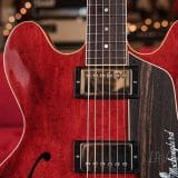 Josh Williams ‘Mockingbird’ JWG379 Semi-Hollowbody Electric Guitar- Vintage Cherry Finish & Ron Ellis Pickups!