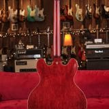 Josh Williams ‘Mockingbird’ JWG379 Semi-Hollowbody Electric Guitar- Vintage Cherry Finish & Ron Ellis Pickups!