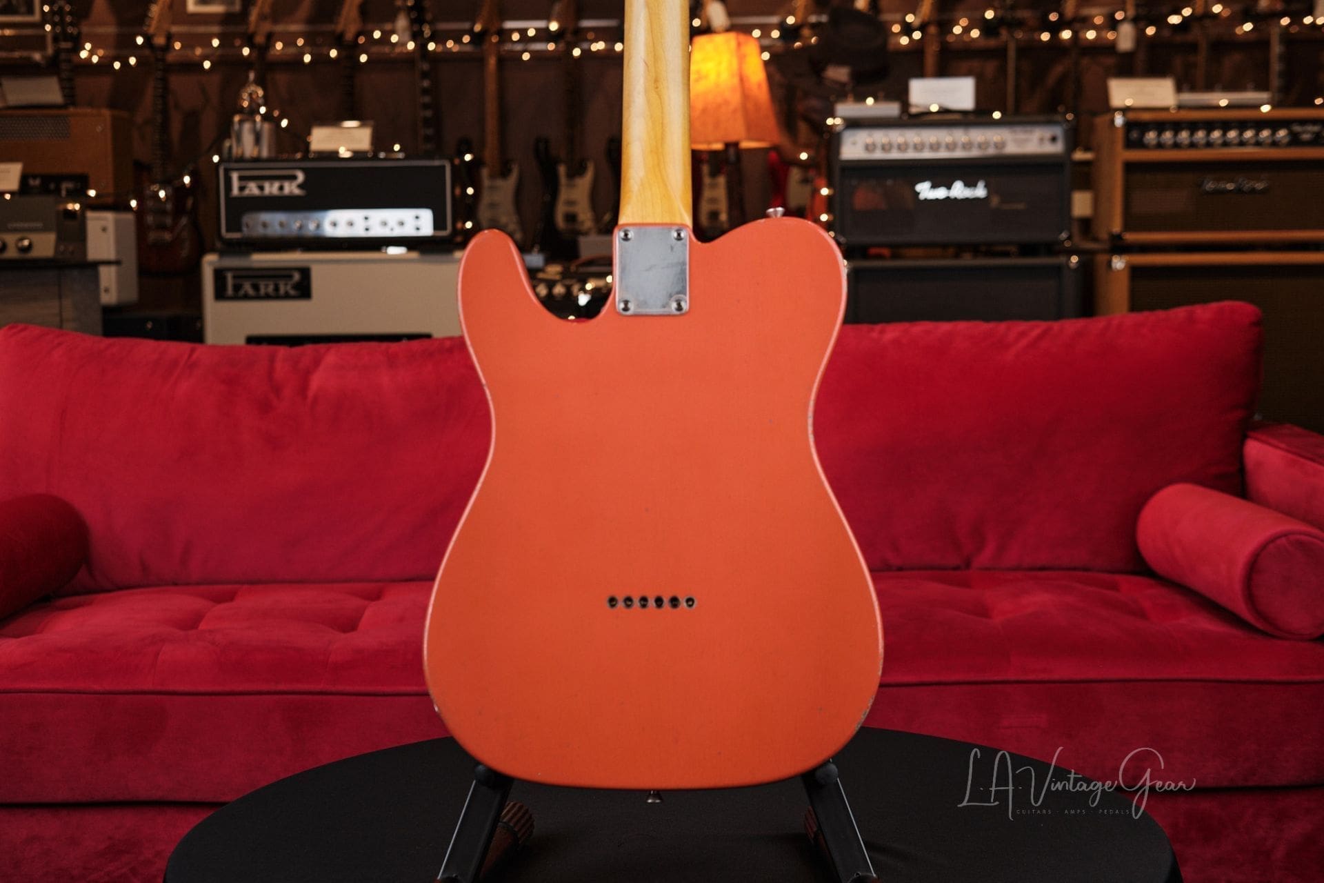 M.B. Guitars '64-T - In Faded Fiesta Red, Just In! - Image 9