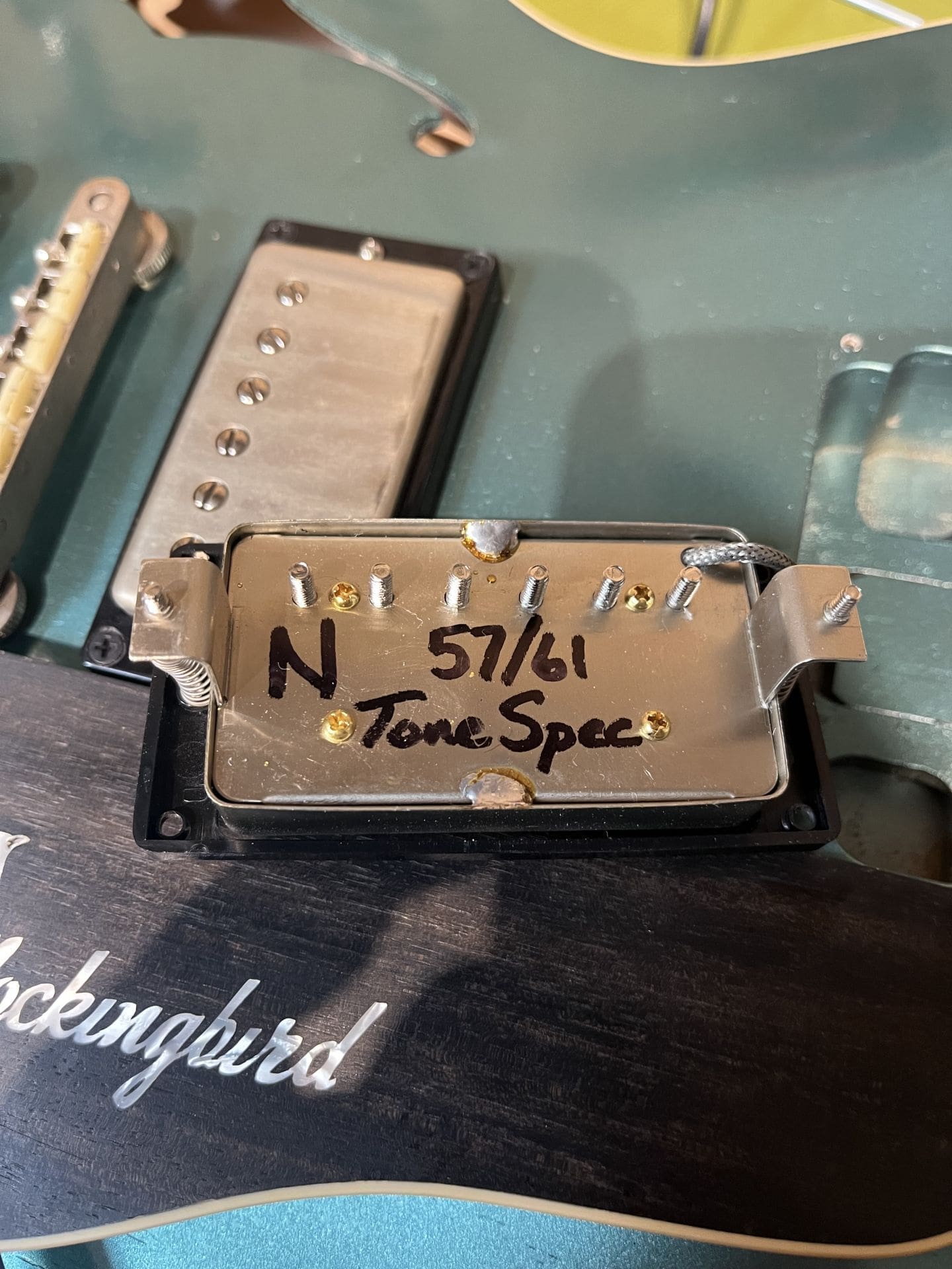 Josh Williams Guitars Mockingbird - Pelham Blue Relic with Mono Gig Bag! - Image 22