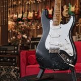 CRUCIBLE L.A. GUITARS “Blackie” Replica – With COA and Crossroads Pedal!