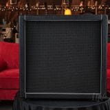 Kerry Wright Tribute Series Guitar Cabinets – 2×12 Offset – In Black Grill Cloth and White Piping!