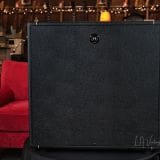 Kerry Wright Tribute Series Guitar Cabinets – 2×12 Offset – In Black Grill Cloth and White Piping!