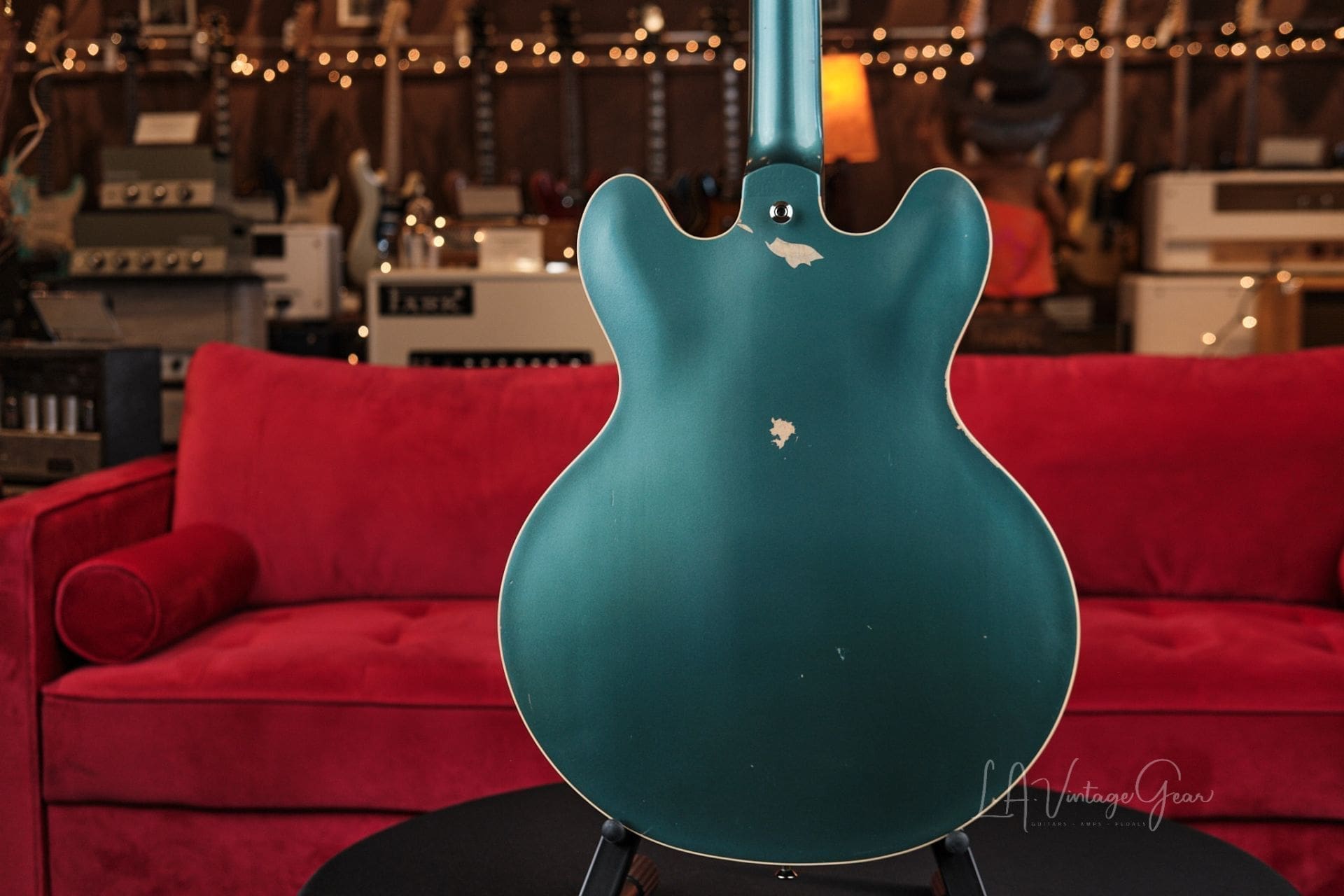Josh Williams Guitars Mockingbird - Pelham Blue Relic with Mono Gig Bag! - Image 9