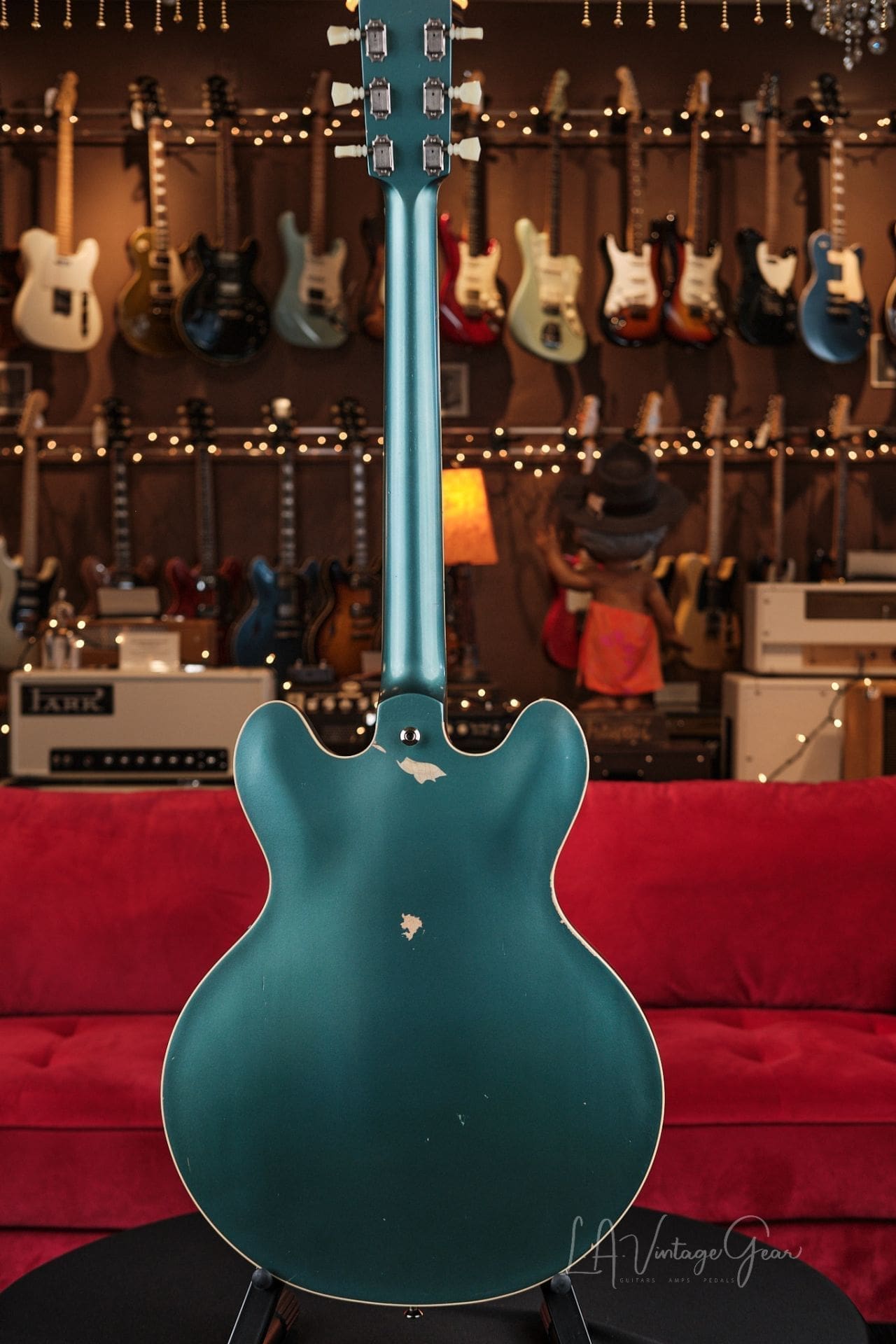 Josh Williams Guitars Mockingbird - Pelham Blue Relic with Mono Gig Bag! - Image 8