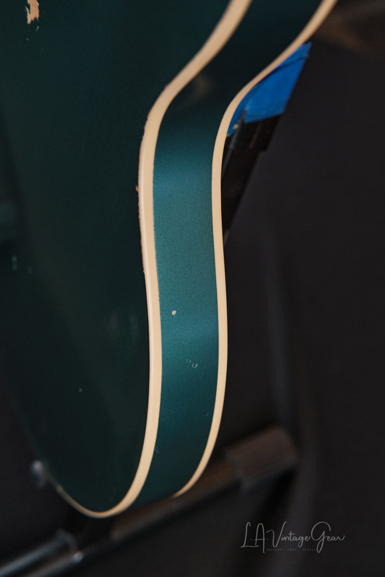 Josh Williams Guitars Mockingbird - Pelham Blue Relic with Mono Gig Bag! - Image 13