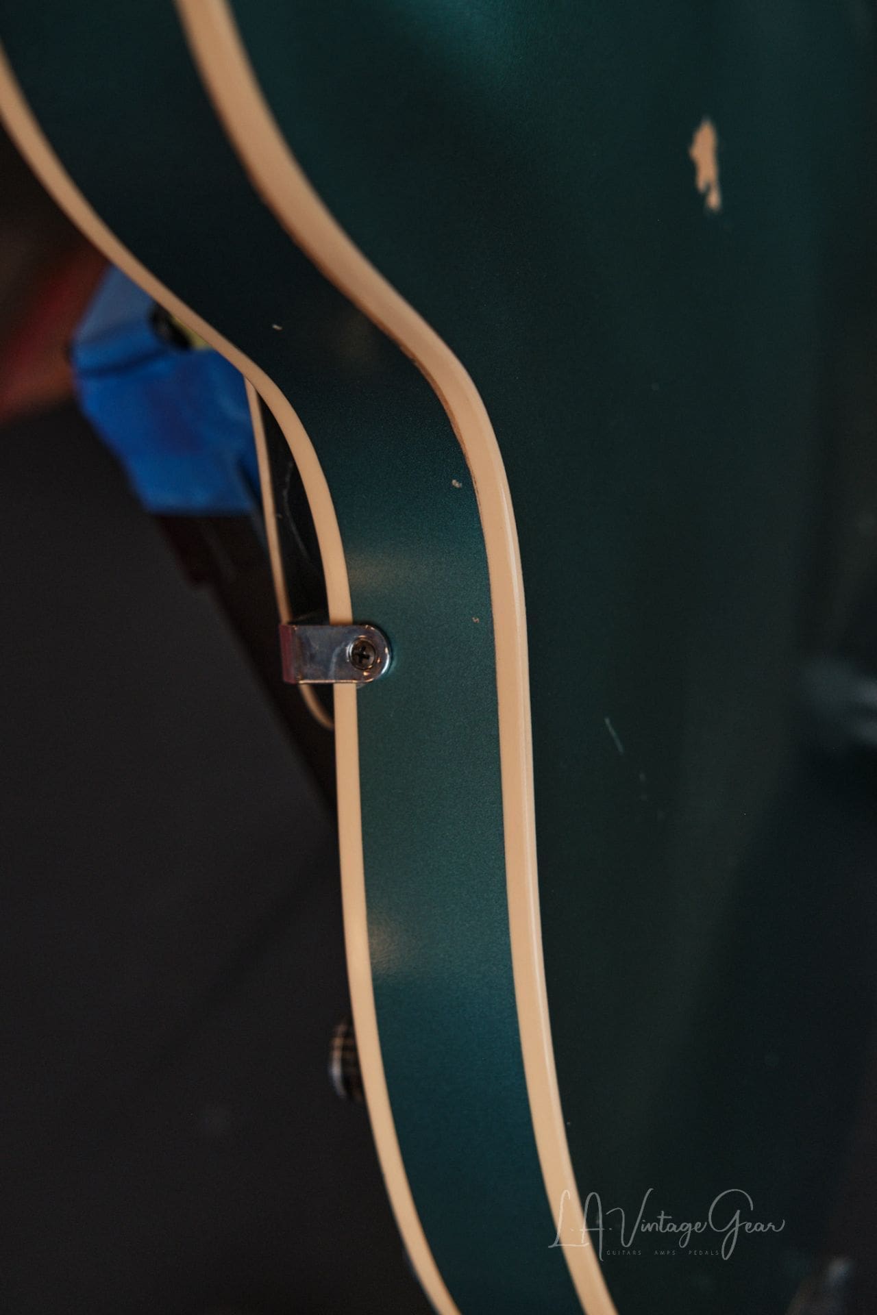 Josh Williams Guitars Mockingbird - Pelham Blue Relic with Mono Gig Bag! - Image 12