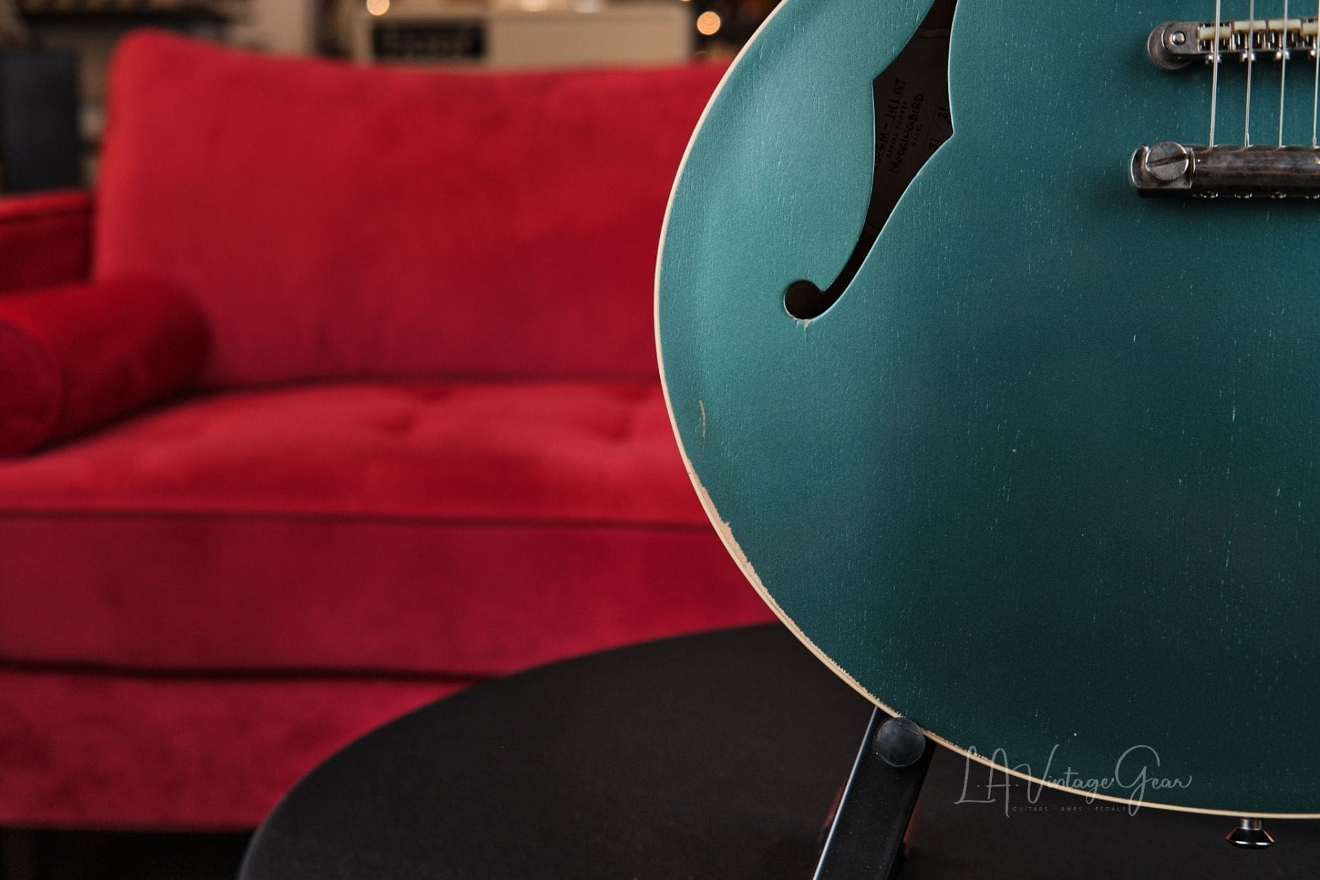 Josh Williams Guitars Mockingbird - Pelham Blue Relic with Mono Gig Bag! - Image 5