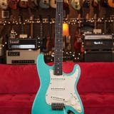 Mario Martin “Model S” Electric Guitar – Relic’d Seafoam Green Finish, Brazilian Board, & Arcane Pickups!