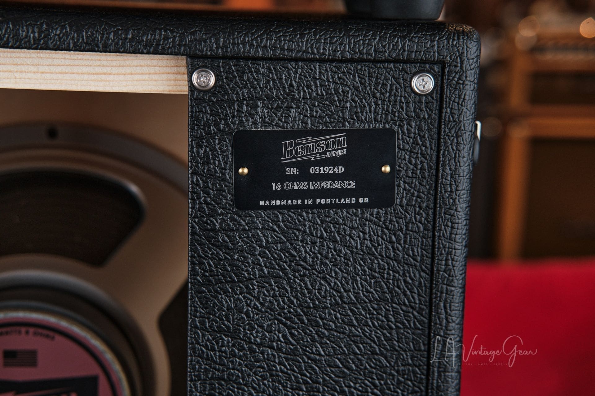 Benson Vincent 30 Watt Head & 2x12 Cab Guitar Amplifier - Just In! - Image 12