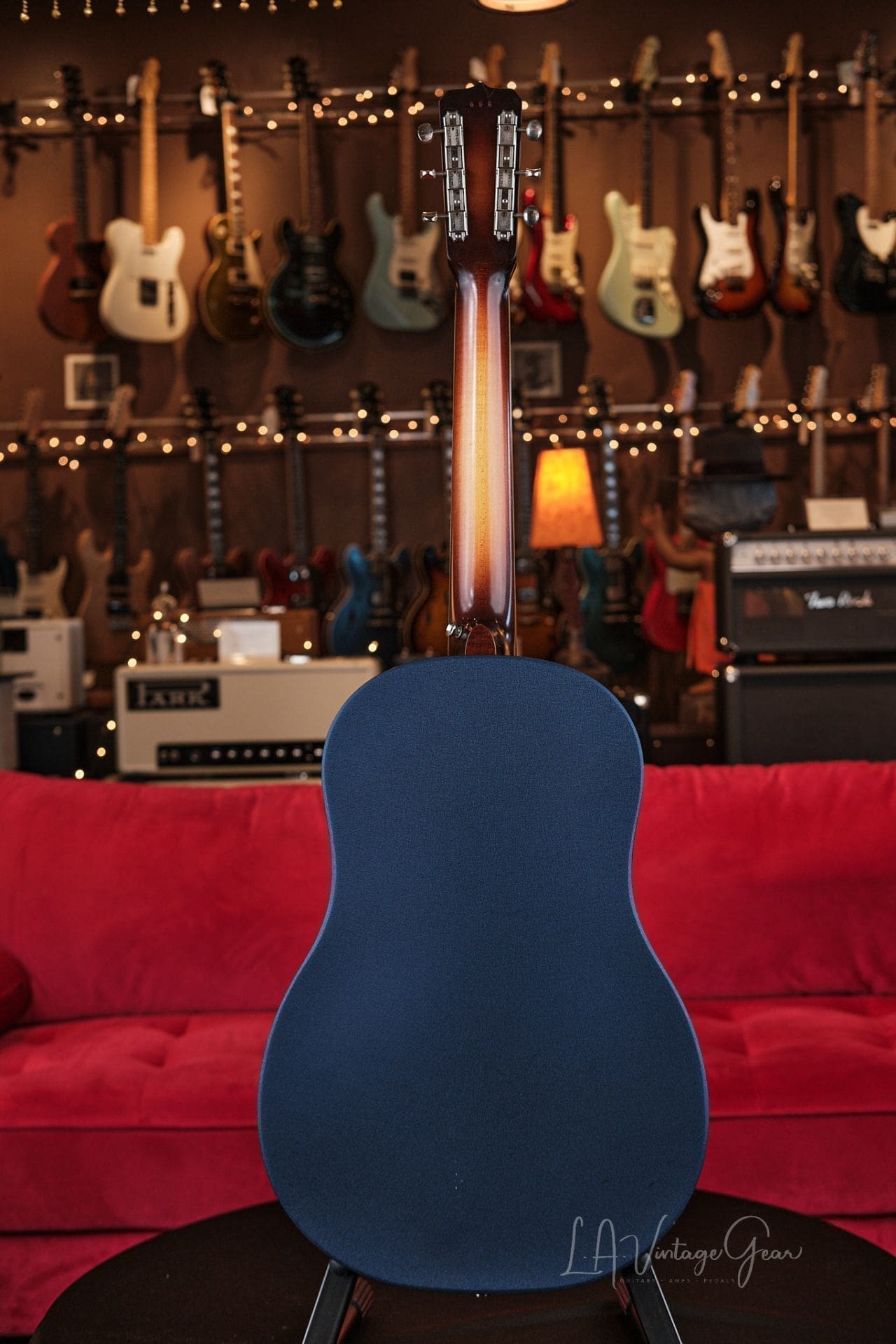 National Reso-phonic Style 1 Tricone Resonator - In Satin Blue! - Image 7