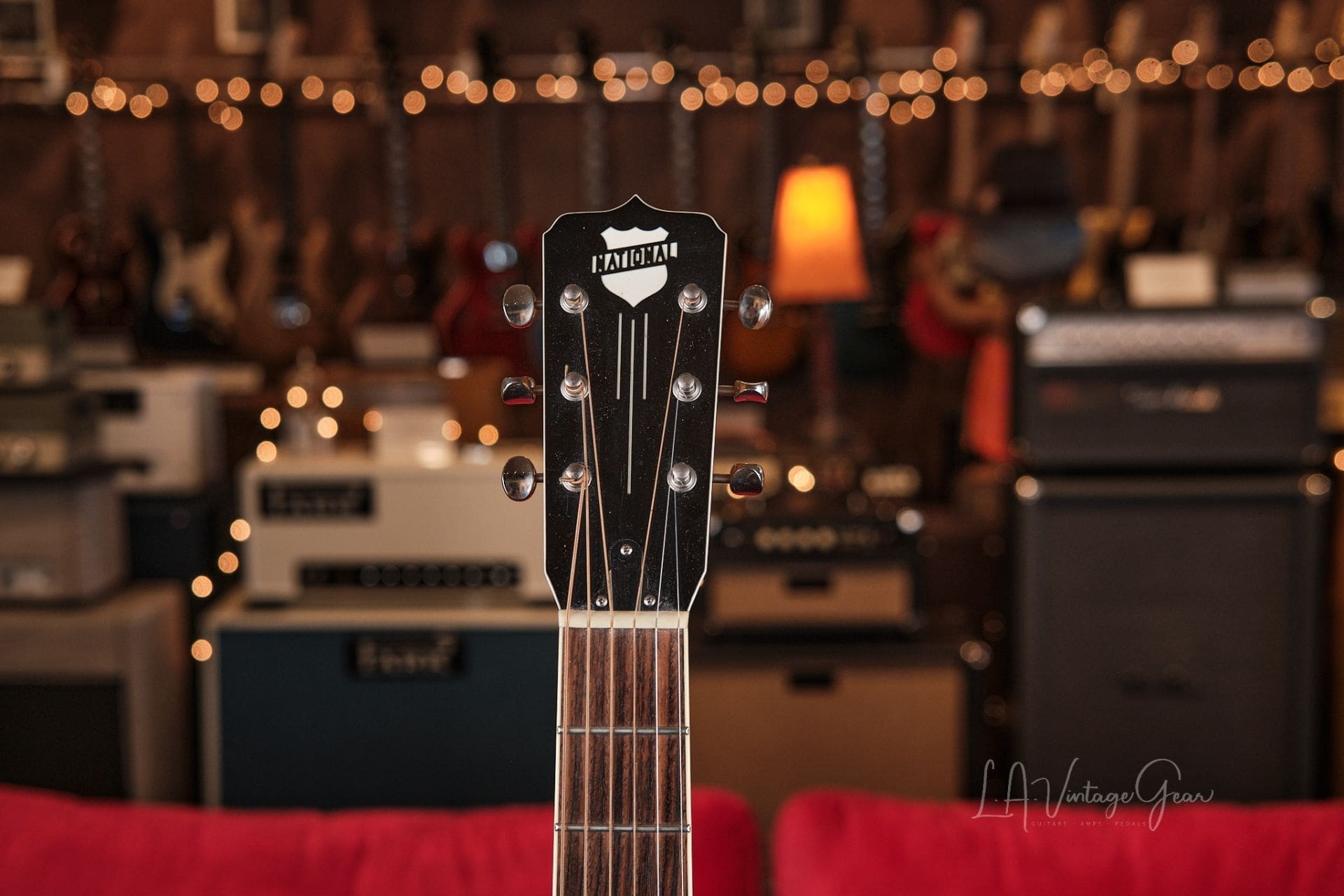 National Reso-phonic Style 1 Tricone Resonator - In Satin Blue! - Image 6