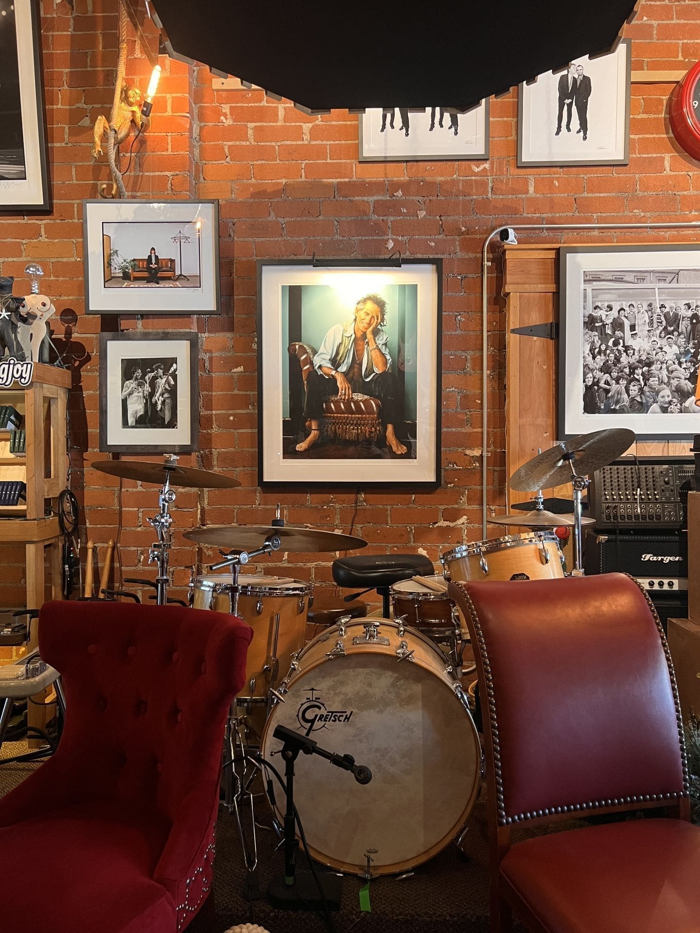 Keith Richards, Portrait, New York, 2000 by Deborah Feingold - 30x40 In Archival Frame #6 of 20 - Image 2