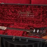 James Tyler ‘Burning Water’ Finish Electric Guitar – with Bare Wood Arm Contour – Brand New In Stock!