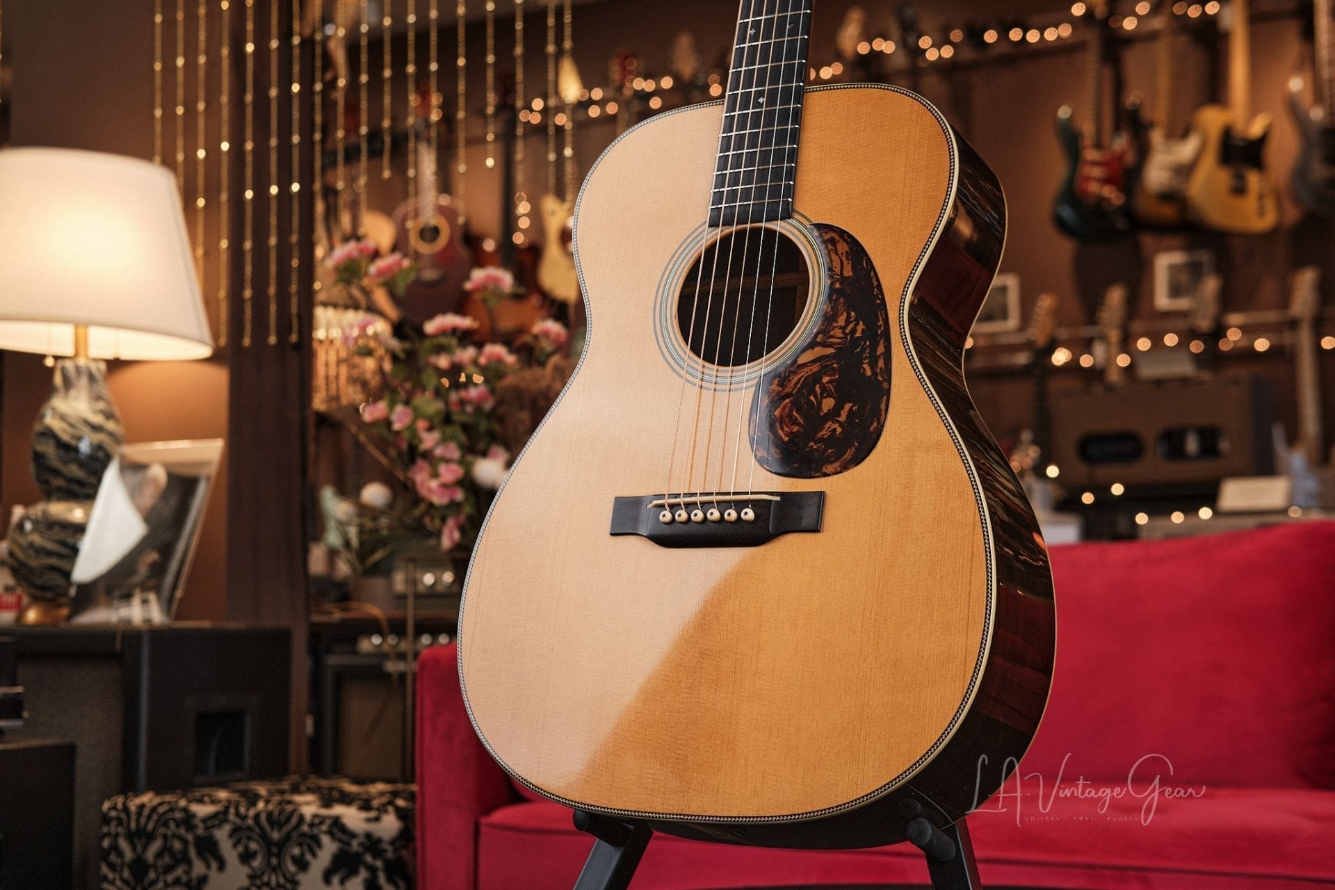 Pre War Guitars Co. "OM" Model Acoustic Guitar - Brazillian Rosewood Back & Sides! Brand New & In Stock! - Image 2