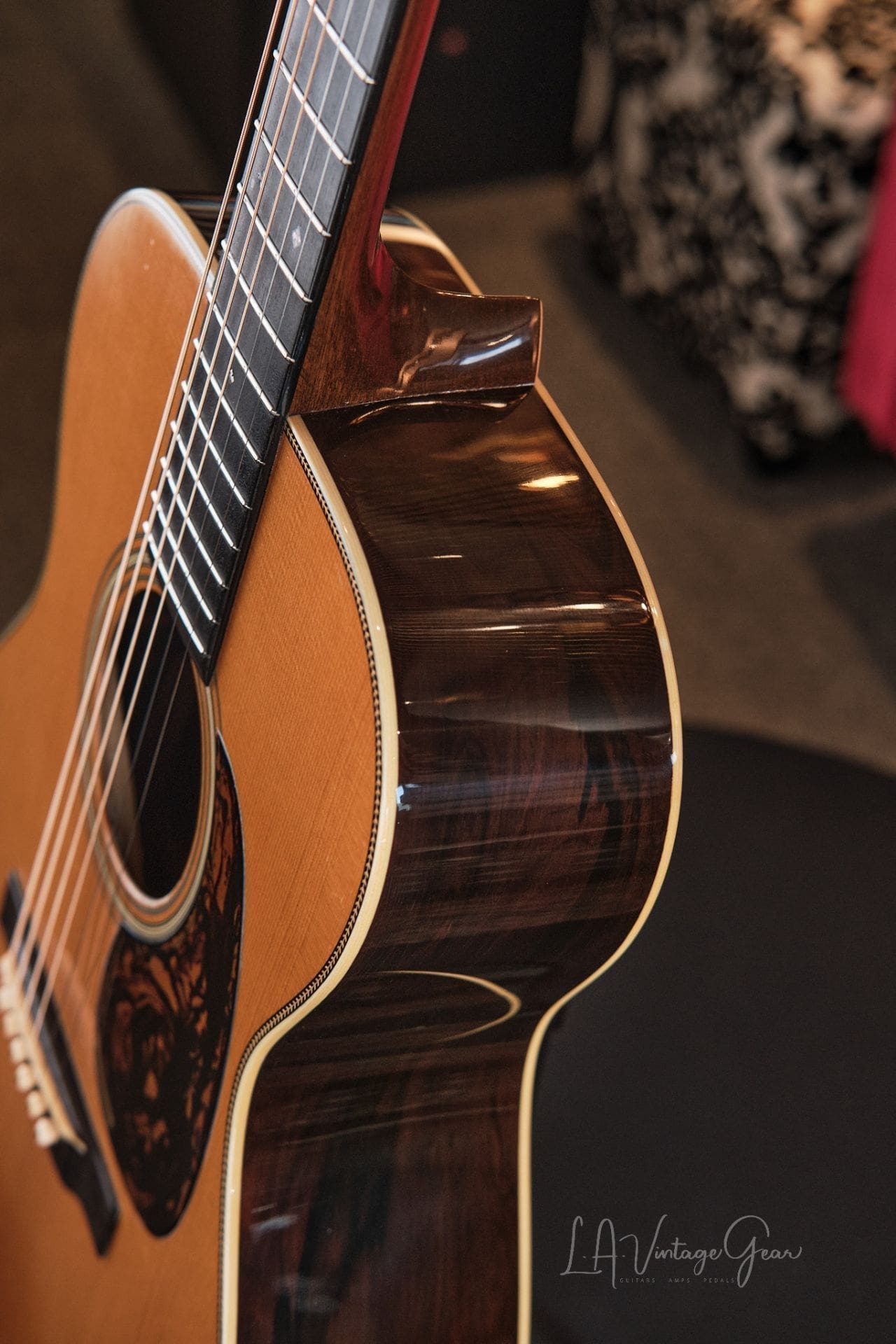 Pre War Guitars Co. "OM" Model Acoustic Guitar - Brazillian Rosewood Back & Sides! Brand New & In Stock! - Image 6