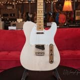 Rutters T Style Electric Guitar – In Mary Kaye White with Budz Pickups!