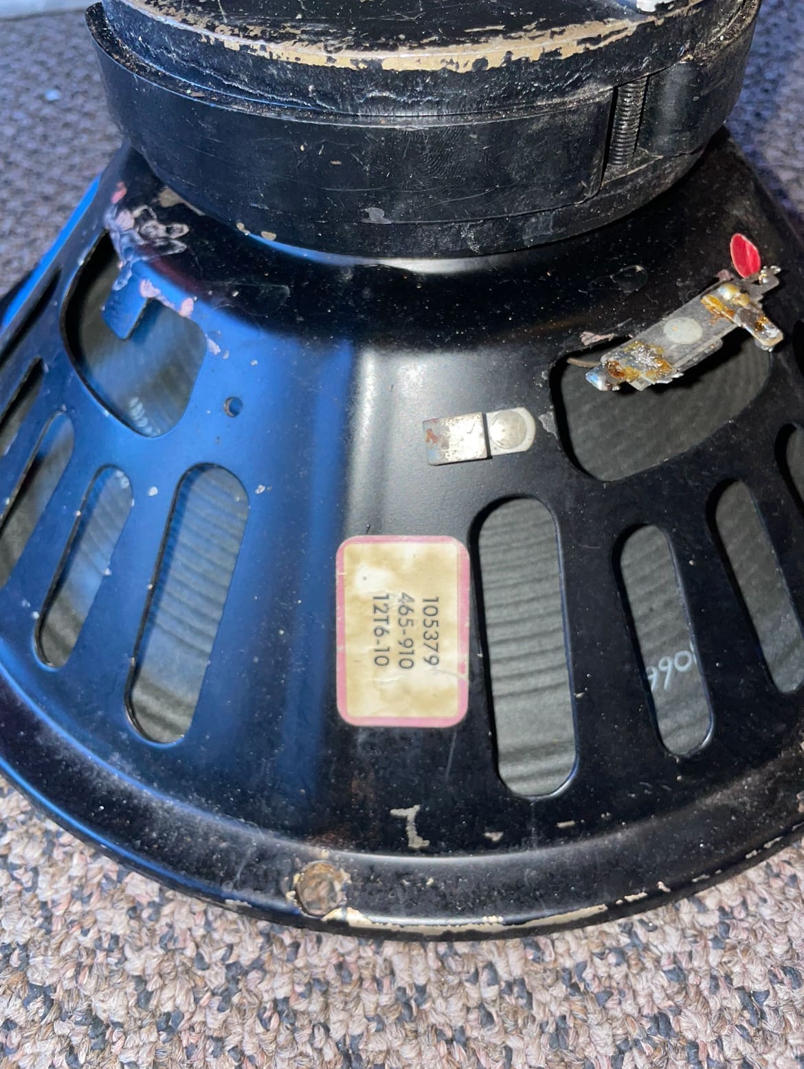 Fender Special Design 12T6-10 -- 8ohm 12" - Image 7