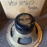 VOX 12″ Gold Bulldog Heavy Duty LoudSpeaker 16ohms