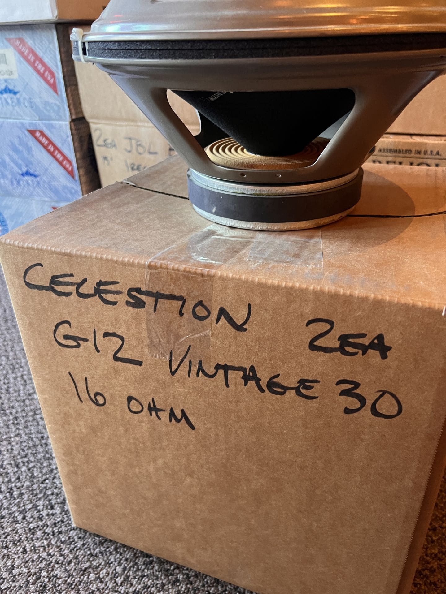 Pair of Celestion G12 Vintage 30s -- 16ohm 12" - Image 2